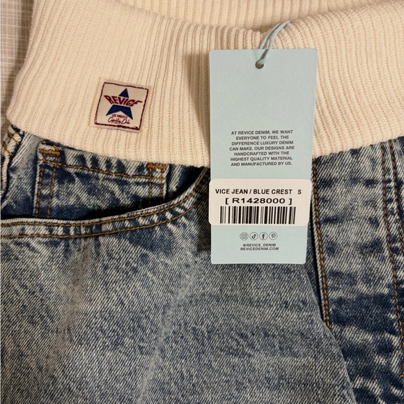 REVICE “VICE JEAN / BLUE CREST” • SIZE SMALL - Picture 4 of 8